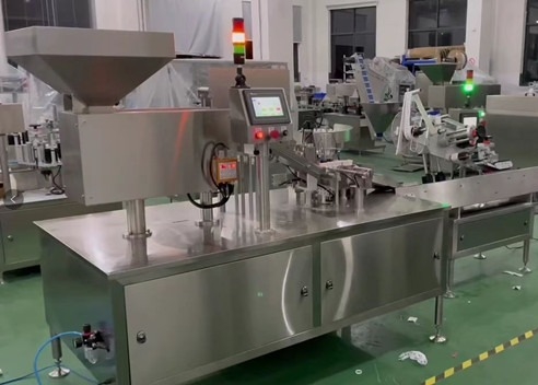 Κίνα Πλαστικό σωλήνων φαρμακευτικό αυτόματο συσκευασίας μπουκάλι ταμπλετών μηχανών ζωηρό προμηθευτής