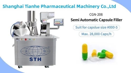 Ημιαυτόματη μηχανή πλήρωσης κάψουλας 28000 PCS/H 380V/220V προμηθευτής