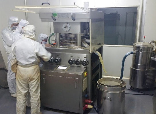 GZP55 Μηχανή υψηλής ταχύτητας με κυκλική πίεση 100kN 20kN Προπίεση και παραγωγική ικανότητα 396000PCS/h προμηθευτής