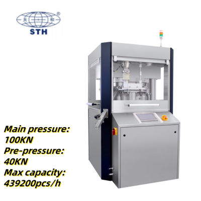 GMP 21 CFR Part 11 High Speed Tablet Press with 61 Stations and 439200 PCS/H Capacity for Pharmaceutical Industry προμηθευτής